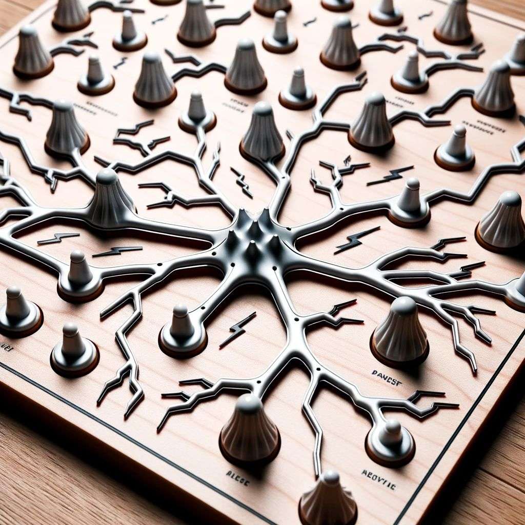 a representation of anxiety, game design